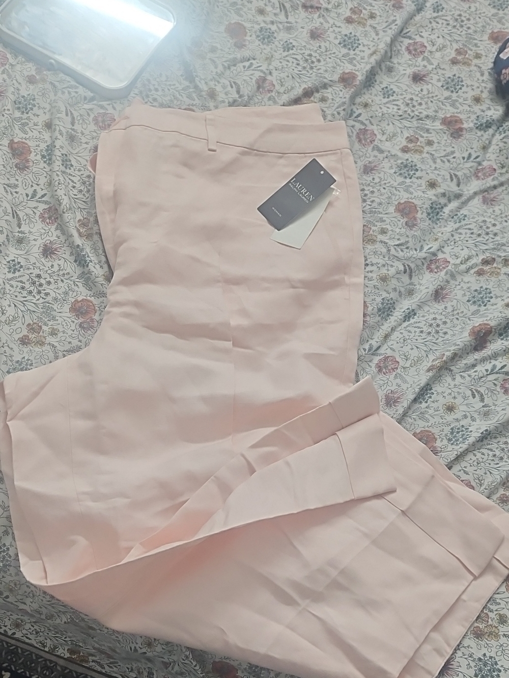 Lauren Ralph Lauren Pale Pink Women's Dress Pants
